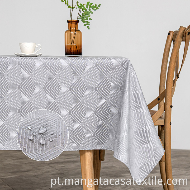 Table Cloths Rectangle Gray1